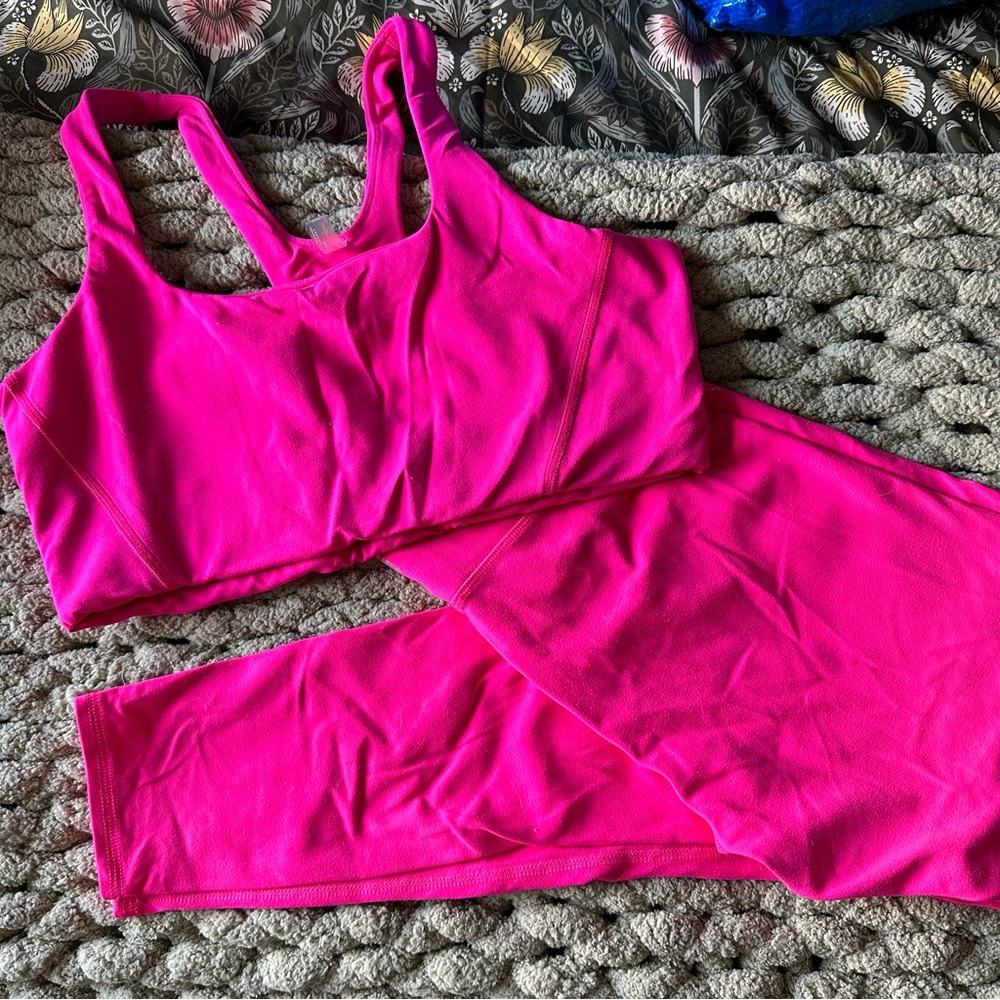Free People Hot Pink Set